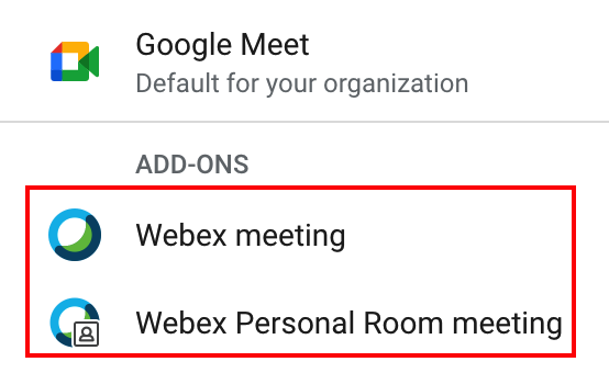 Webex meeting