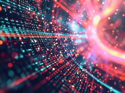 Abstract image of data